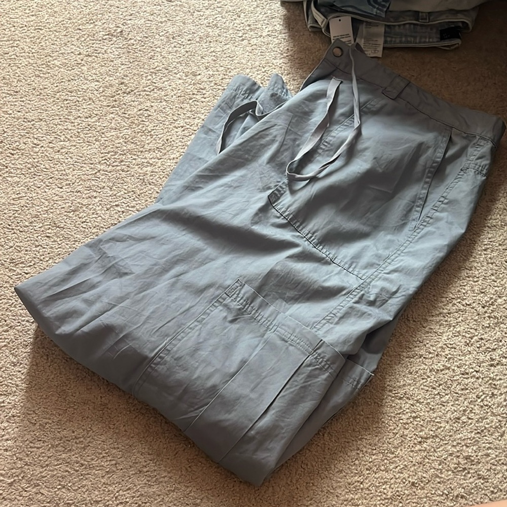 Wild Fable mid-rise blue parachute pants - XXL